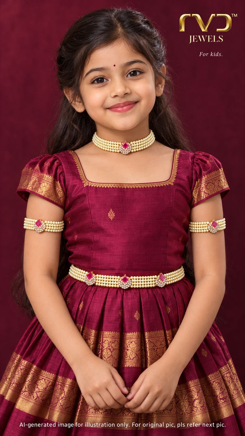 Kids Vaddanam Combo Beads Set