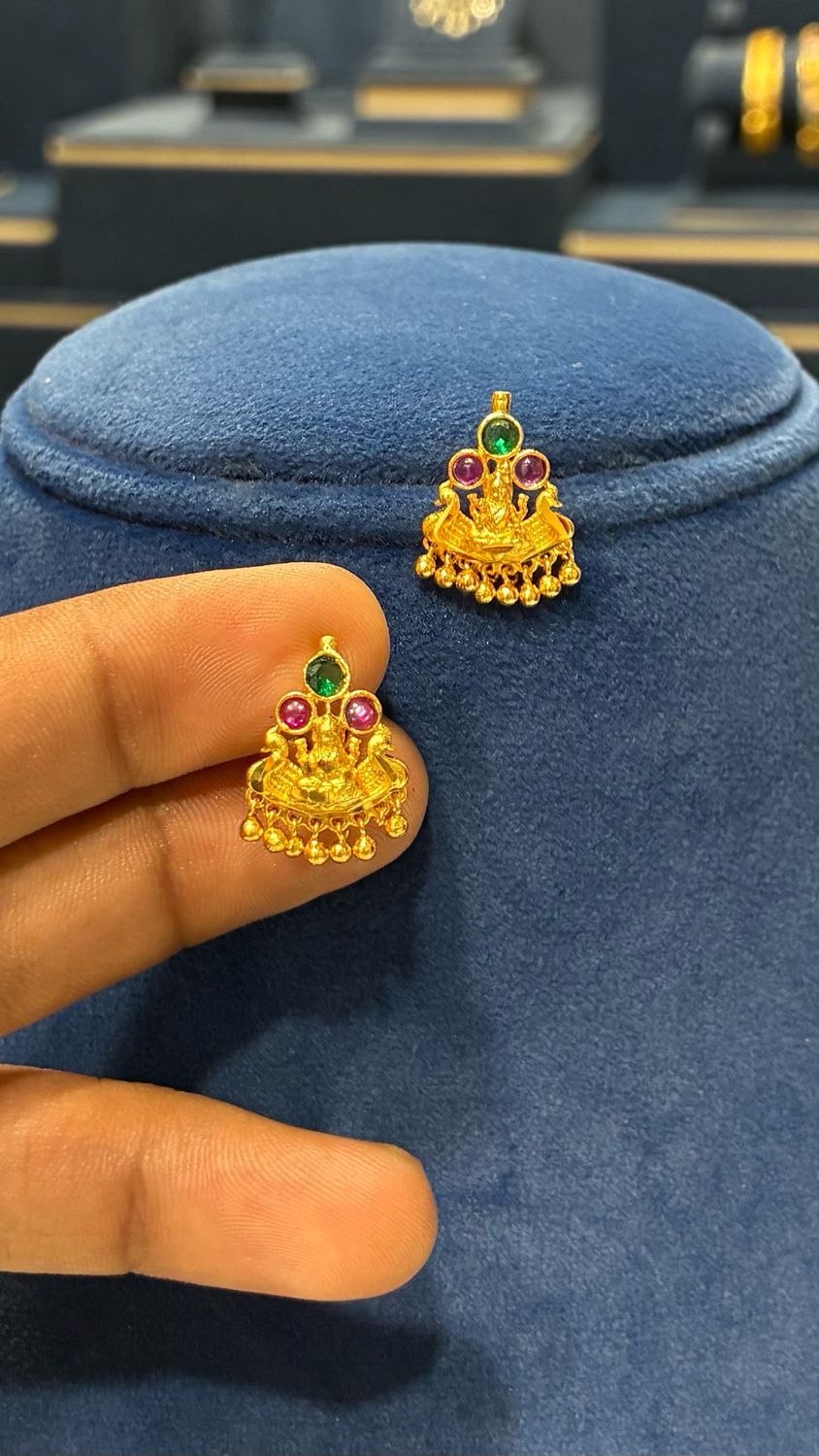 Simple Lakshmi Devi Studs