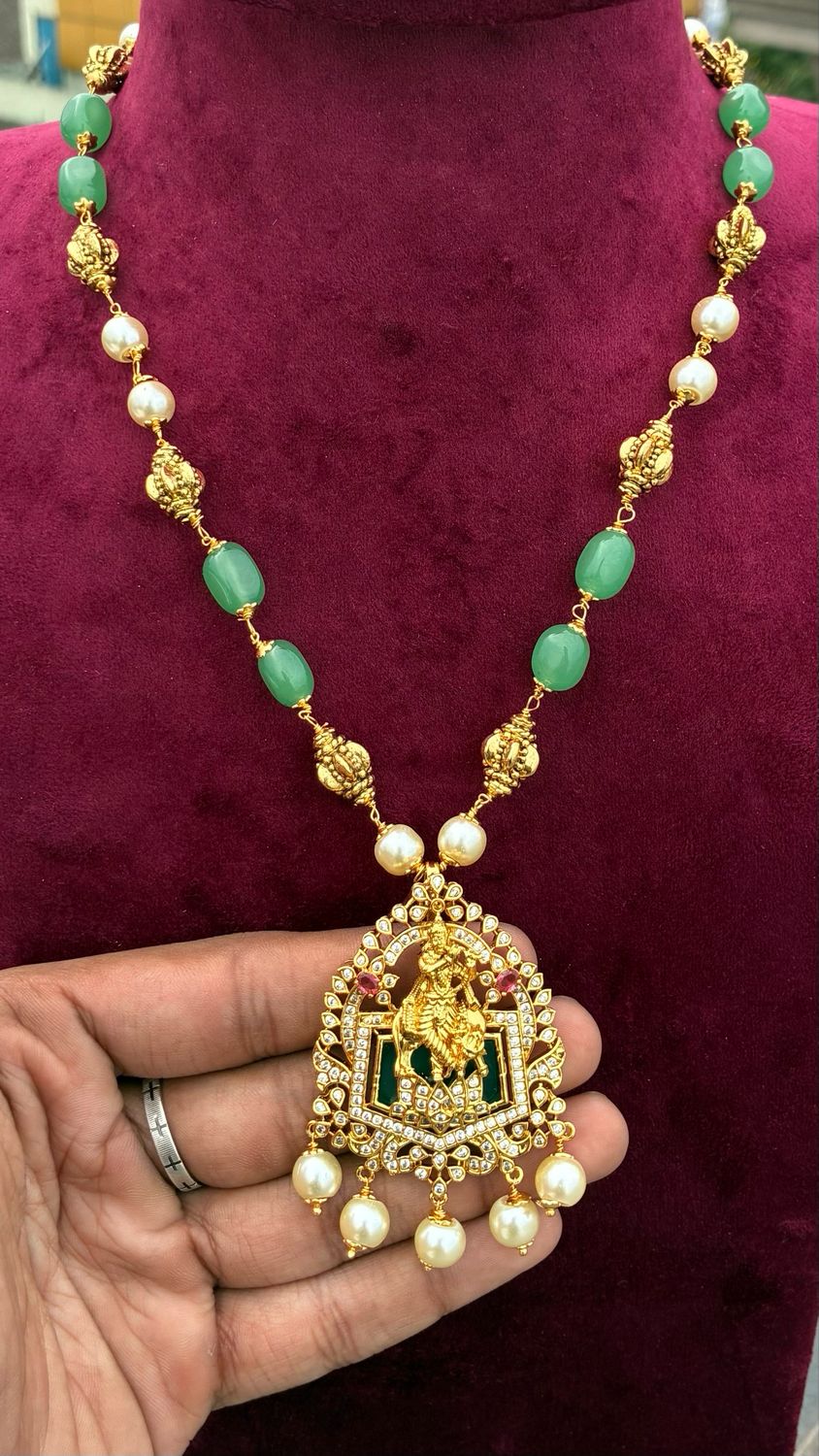 Lord Krishna Beads Set