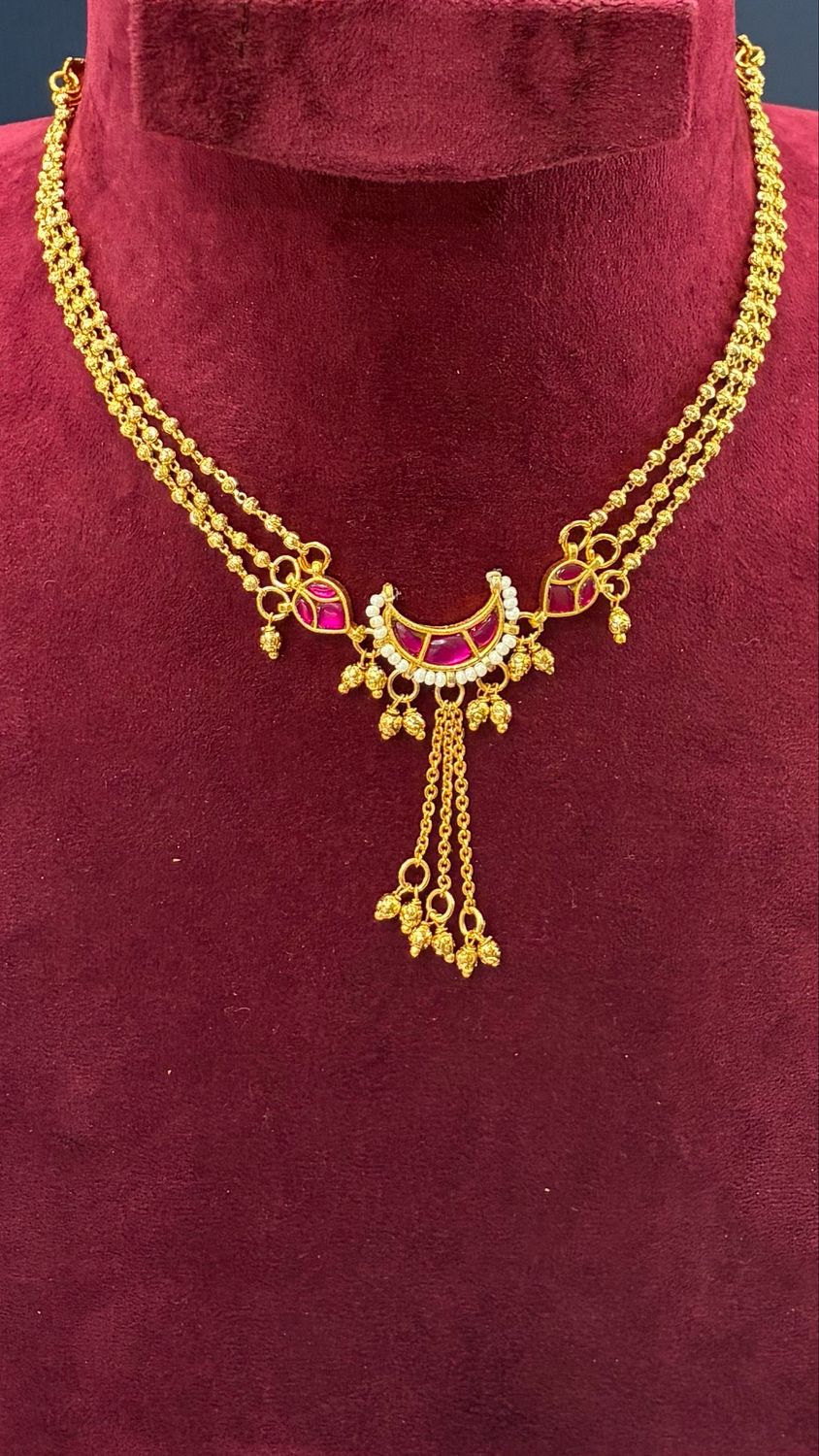 Jadau Beads Choker