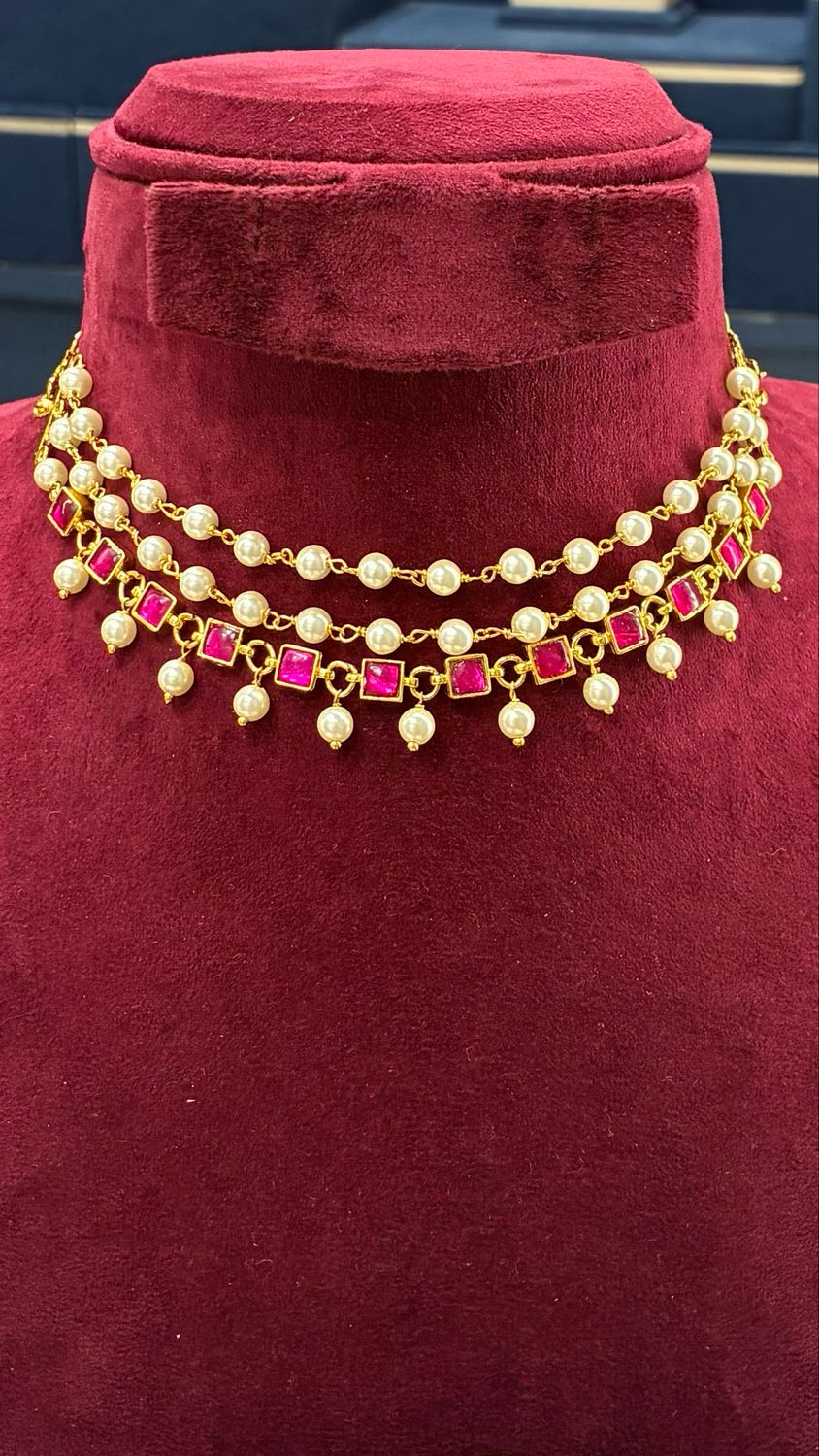Jadau Beads Choker