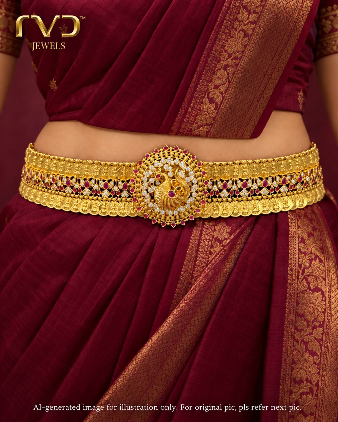 Nakshi Flexible Chain Vaddanam (4 In 1)