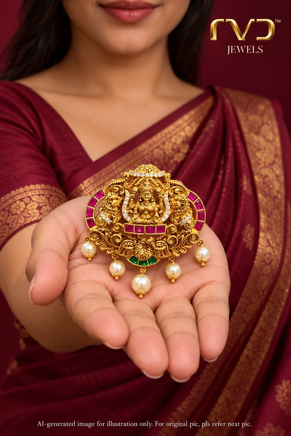 Jadau Locket