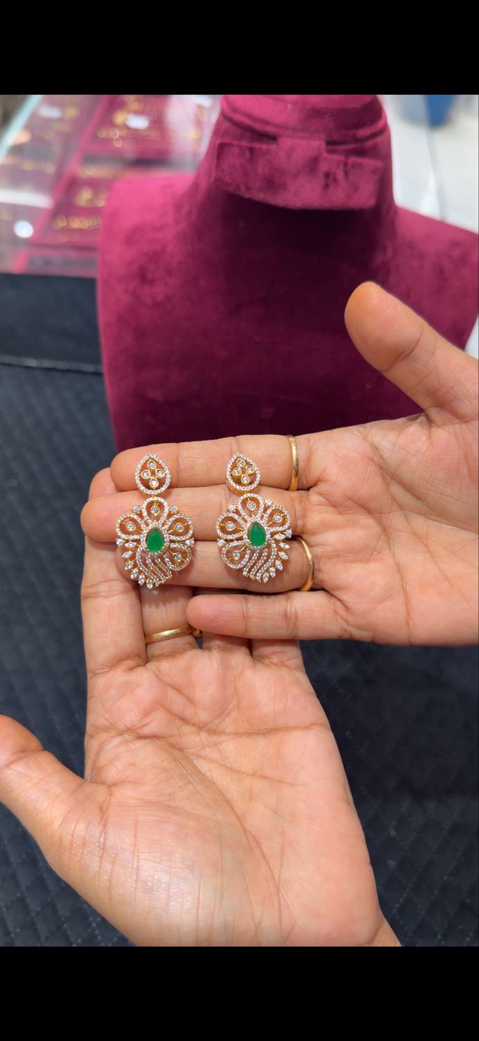Cz Earings Hangins