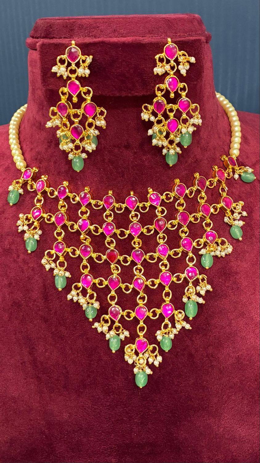 Premium Jadau Neckset
