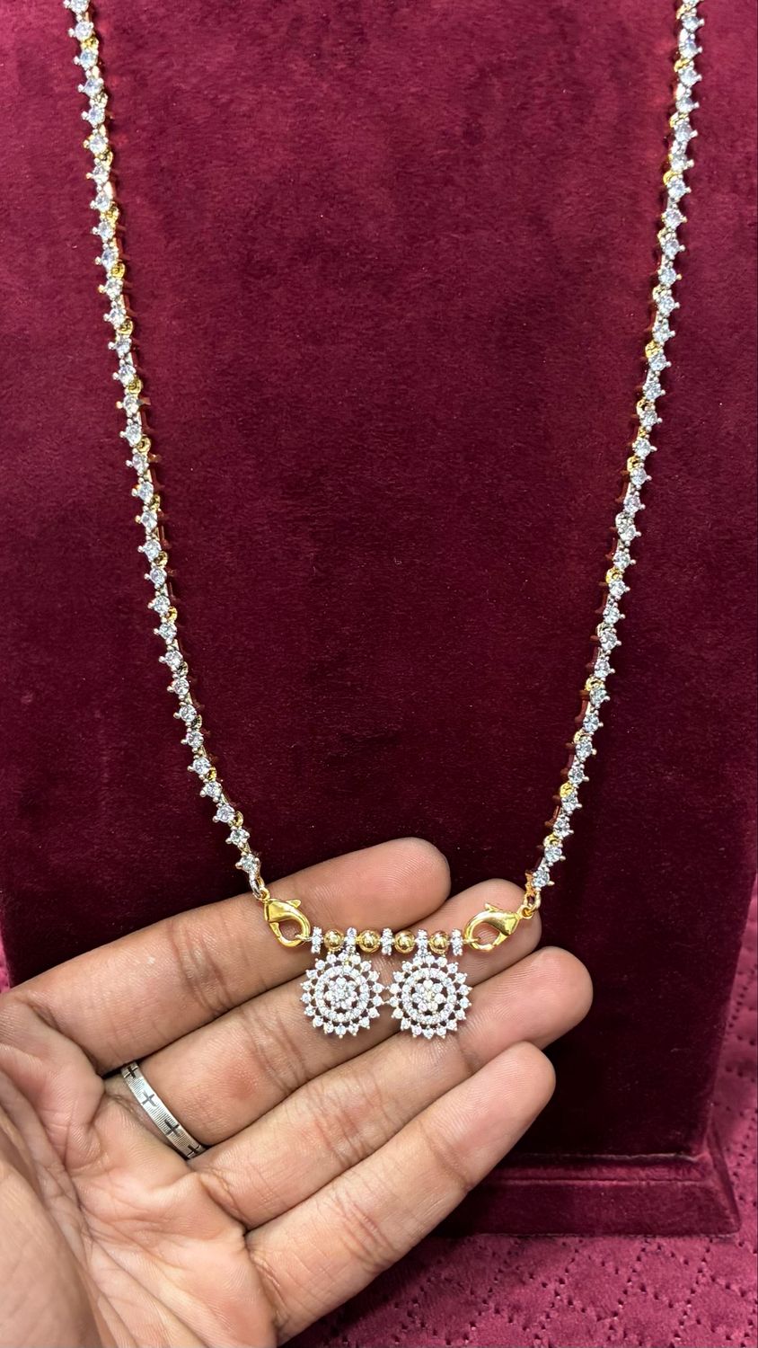 Diamond thali Chain