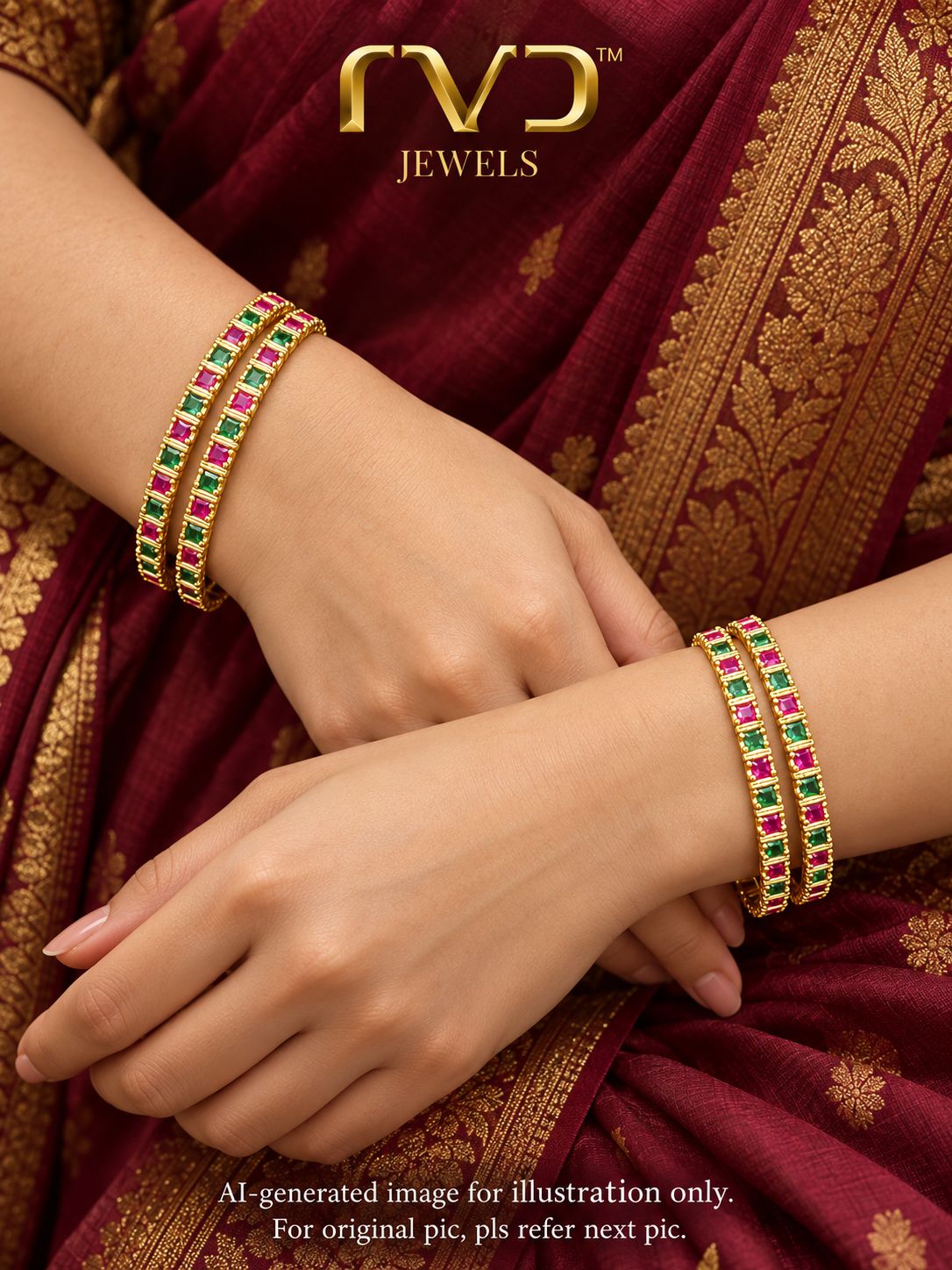 Stone Bangles Multi Colors