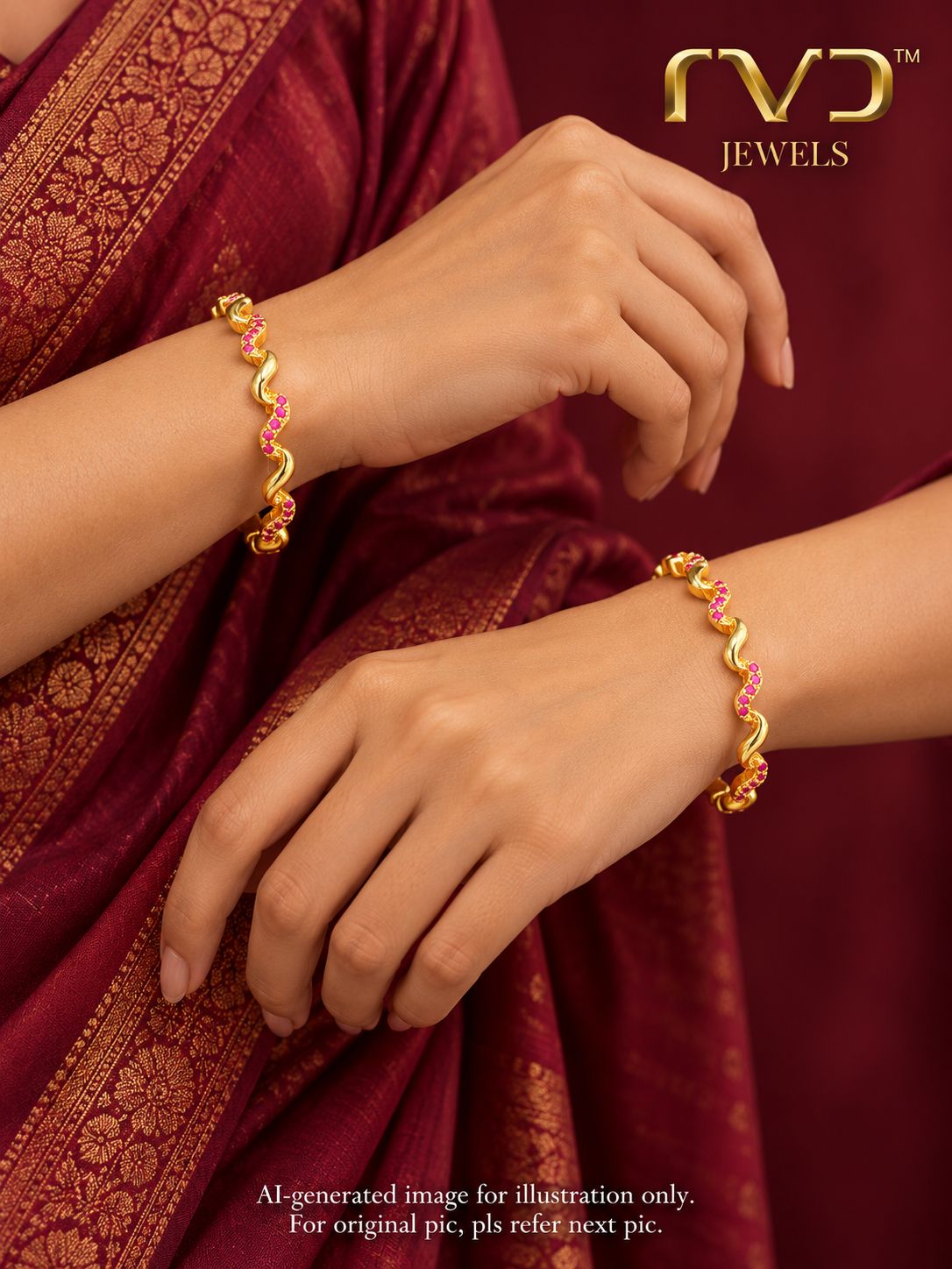 Ruby Bangles