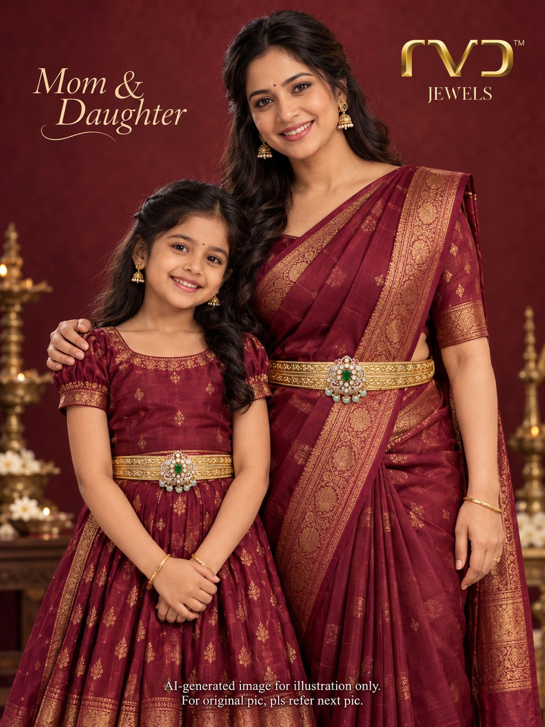 Mom And Me Combo Vaddanam