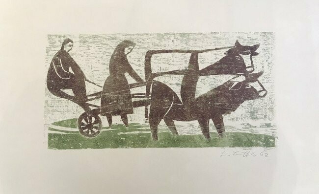 Heiner Bauschert - Kuhgespann Heiner Bauschert - Kuhgespann