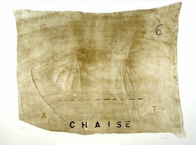 Antoni Tàpies - Chaise