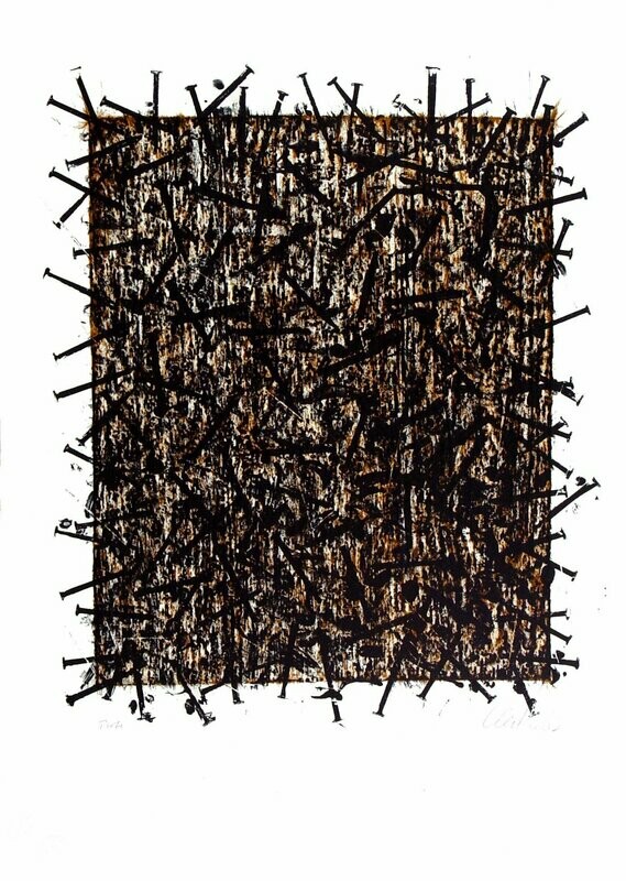 Günther Uecker - ohne Titel (Nagelbild) Günther Uecker - ohne Titel (Nagelbild)