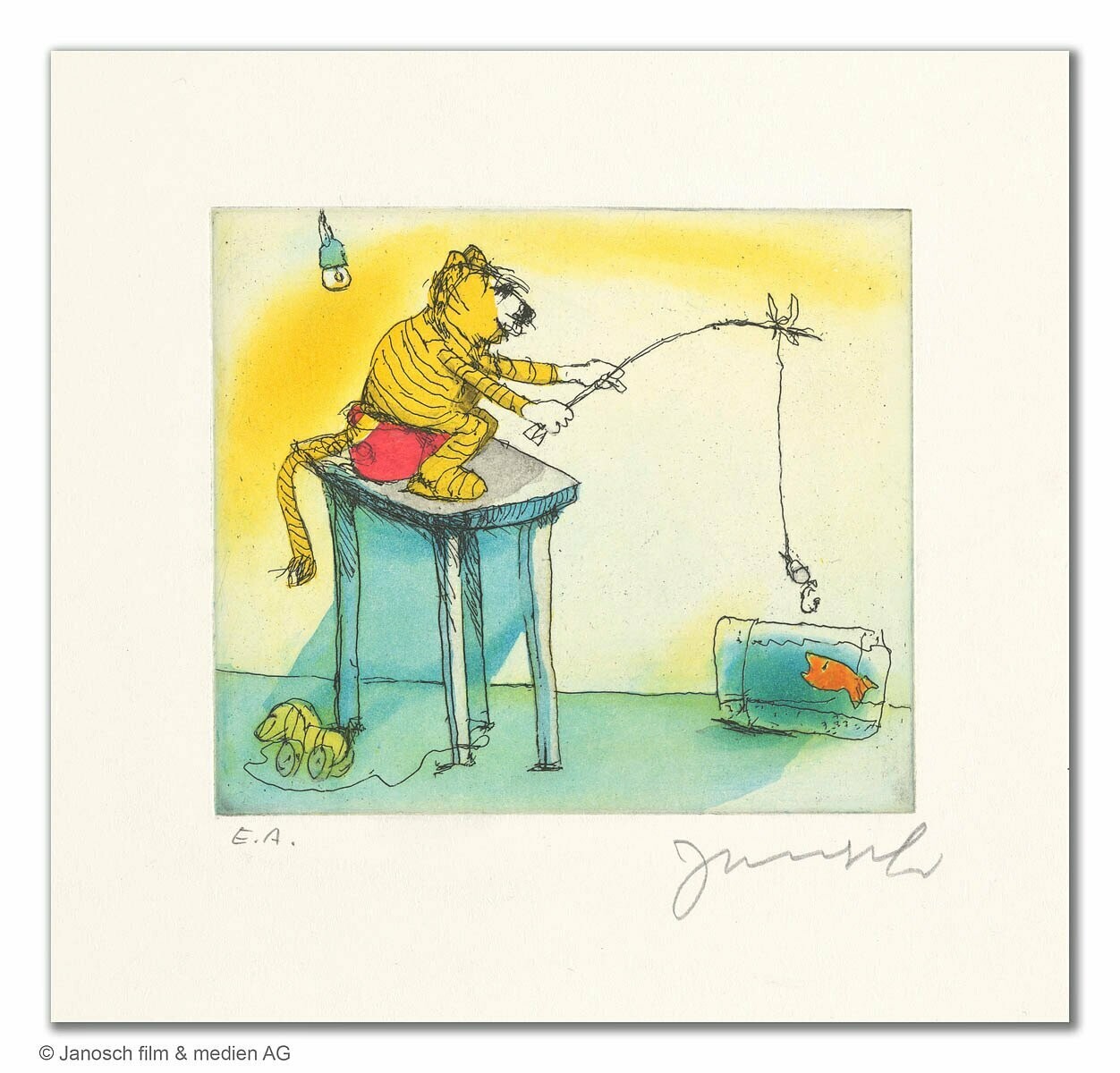 Janosch - Ein Goldfisch für den Tiger