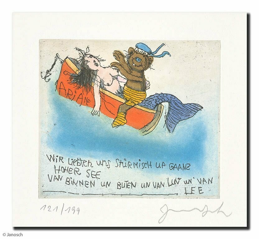 Janosch - wir liebten uns auf ganz hoher See