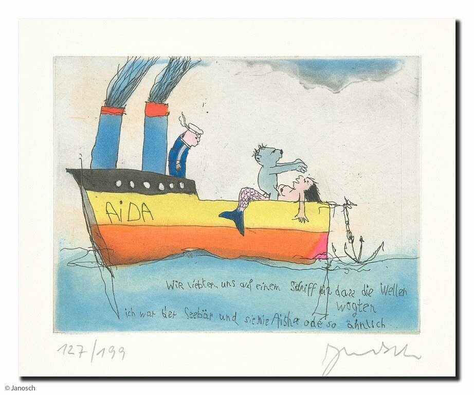 Janosch - Wir liebten uns auf einem Schiff bis dass die