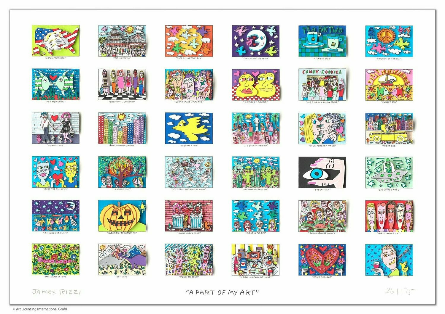 James Rizzi - A PART OF MY ART