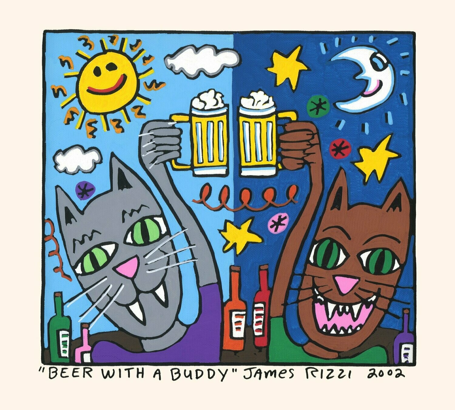 James Rizzi - BEER WITH A BUDDY