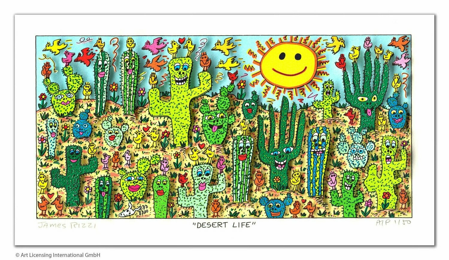 James Rizzi - DESERT LIFE