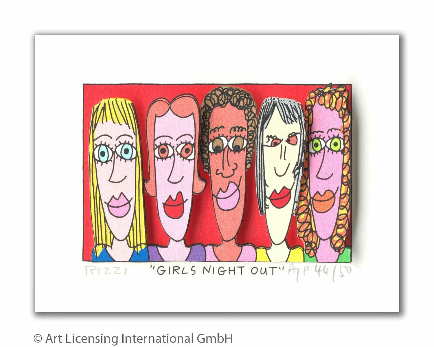 James Rizzi - GIRLS NIGHT OUT