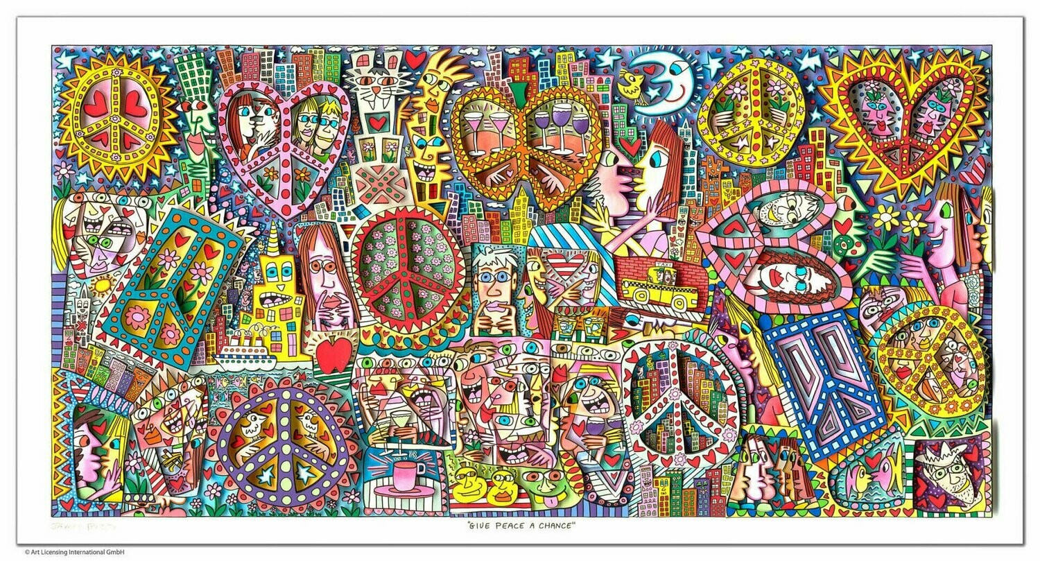 James Rizzi - GIVE PEACE A CHANCE