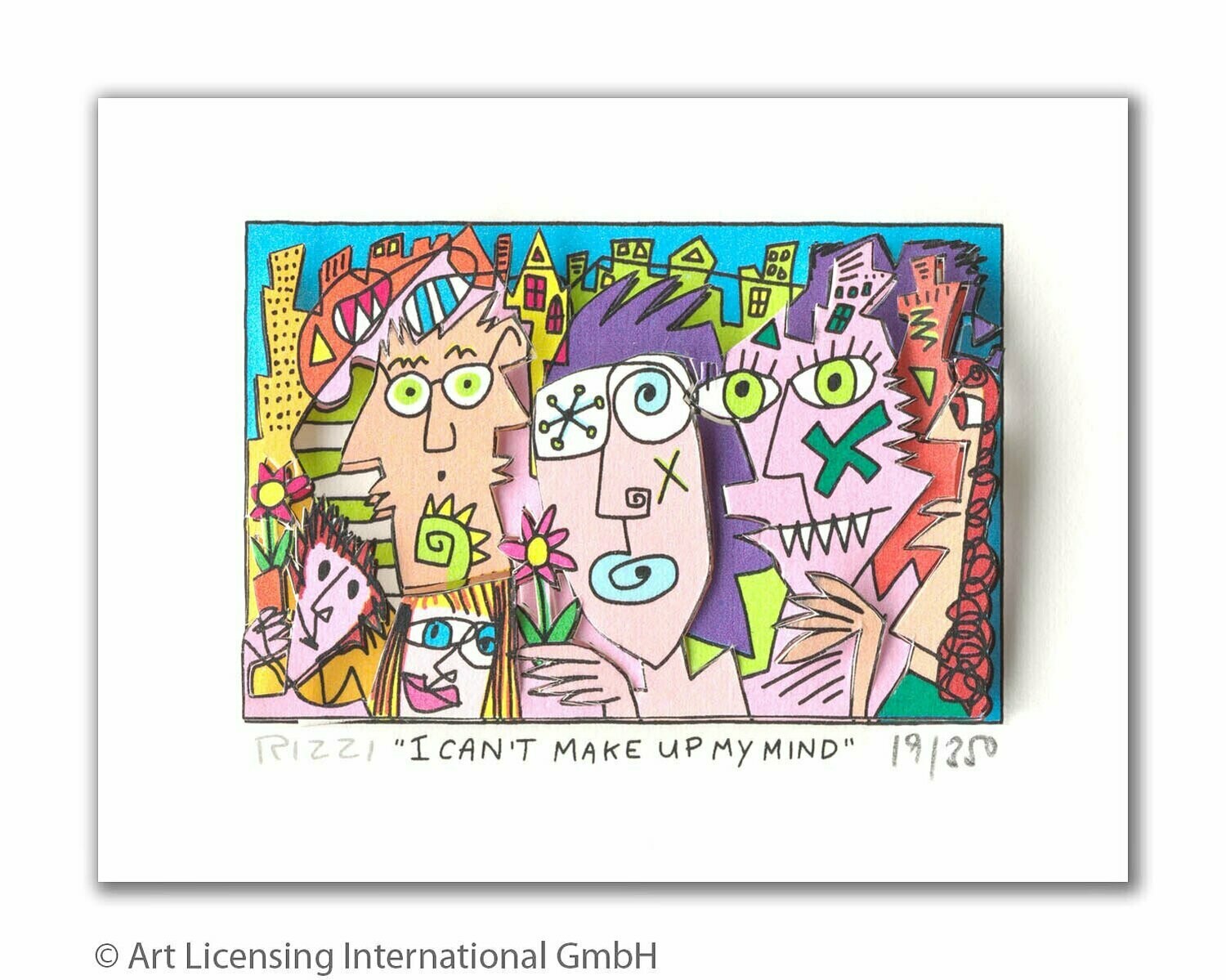 James Rizzi - I CAN'T MAKE UP MY MIND