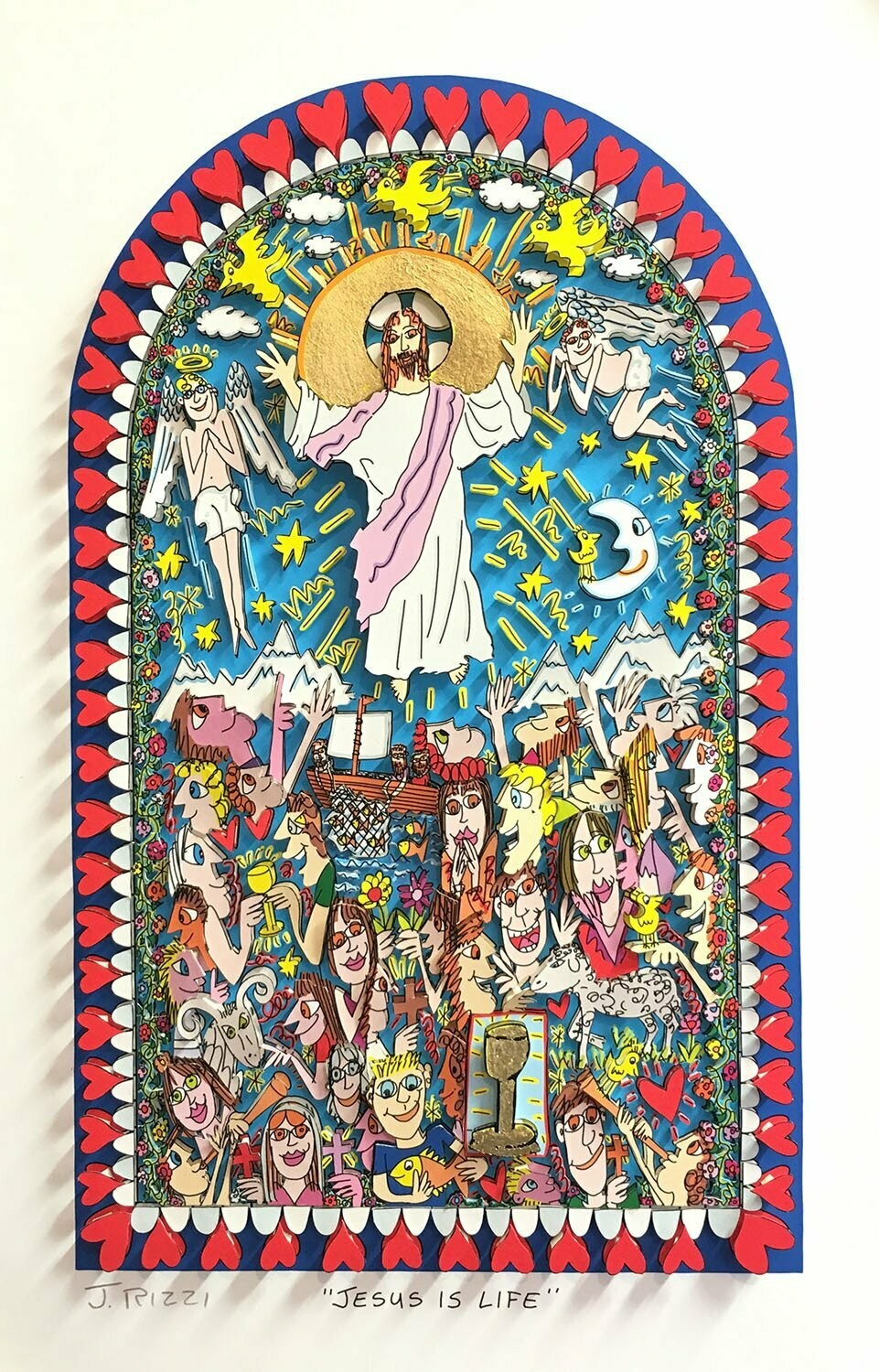 James Rizzi - JESUS IS LIFE