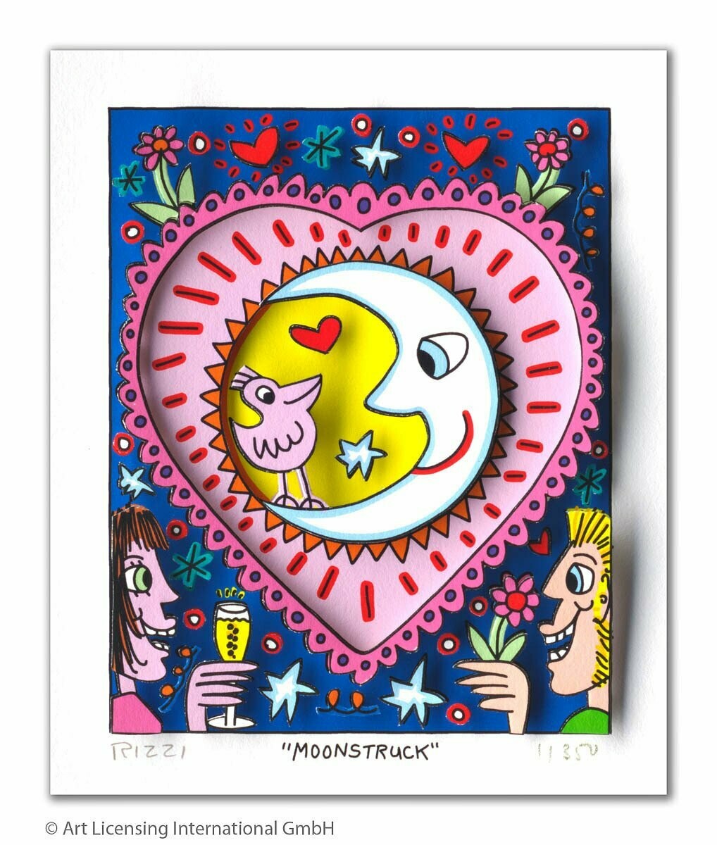 James Rizzi - MOONSTRUCK