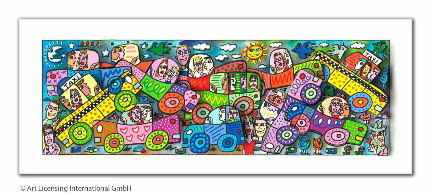 James Rizzi - MY BUSY CITY TRAFFIC JAM