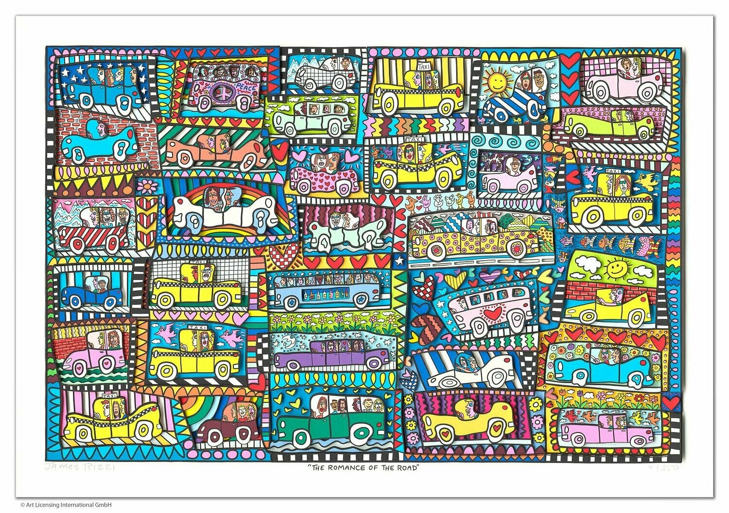 James Rizzi - THE ROMANCE OF THE ROAD