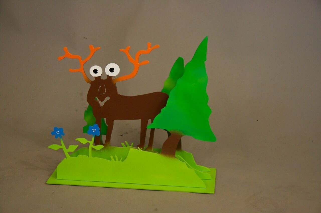 Patrick Preller - Hirsch im Wald