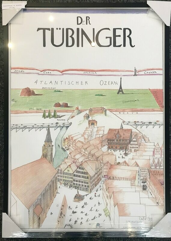 Kunstdruck: Der Tübinger