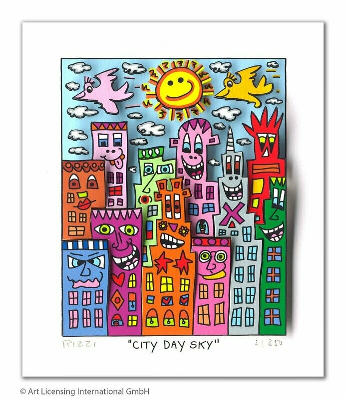 James Rizzi - CITY DAY SKY