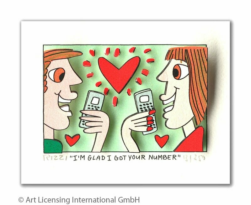 James Rizzi - I´M GLAD I GOT YOUR NUMBER James Rizzi - I´M GLAD I GOT YOUR NUMBER