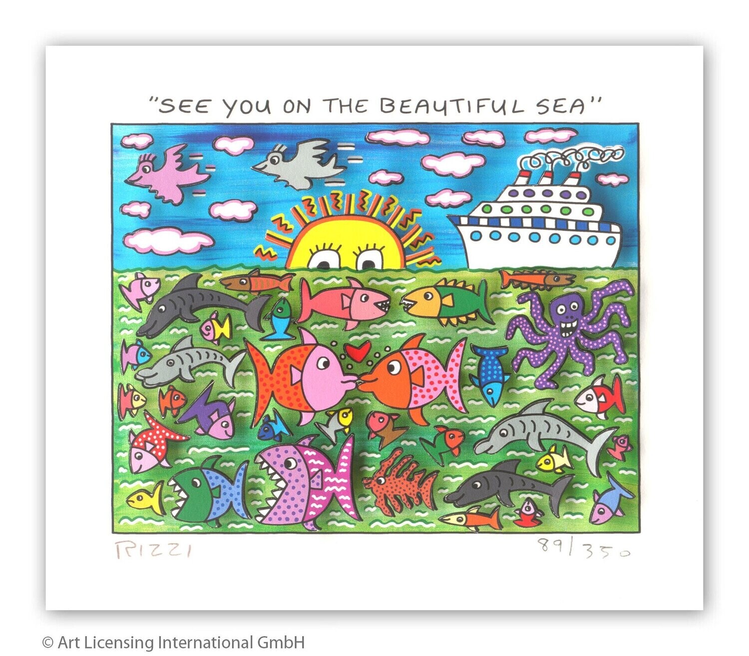 James Rizzi - SEE YOU ON THE BEAUTIFUL SEA