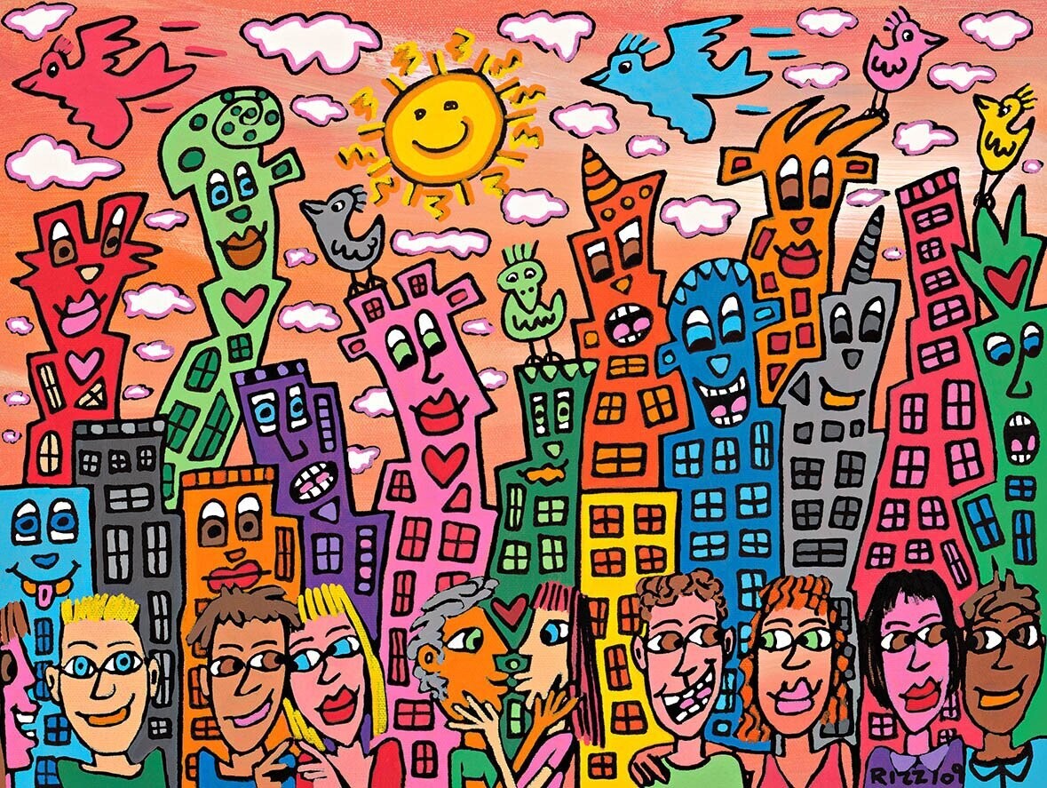 James Rizzi - CITY OF ROMANCE