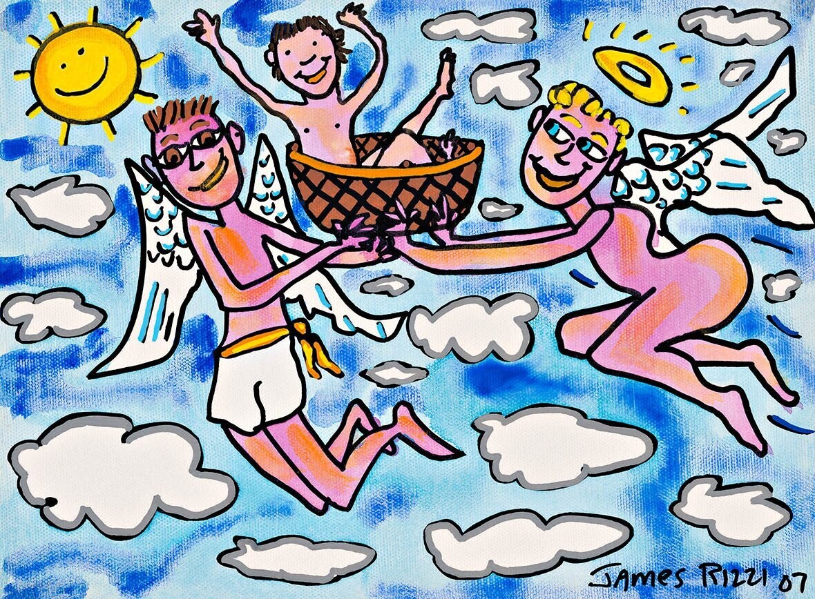 James Rizzi - FROM THE ANGELS ABOVE