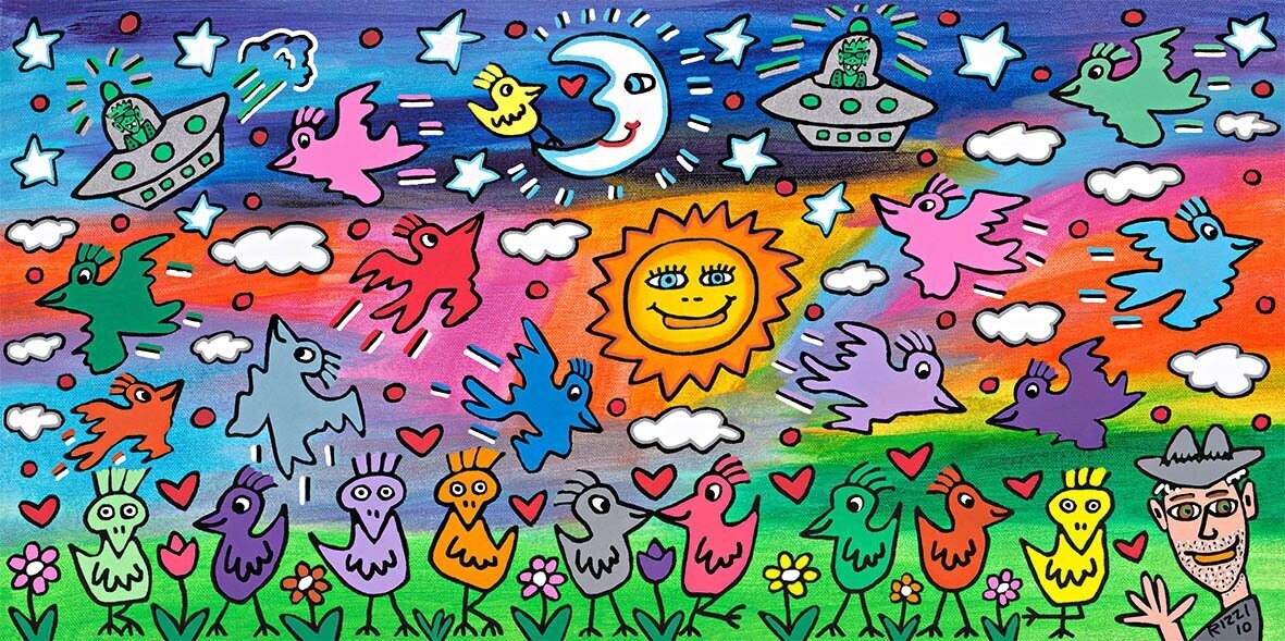 James Rizzi - I LOVE SKY STUFF