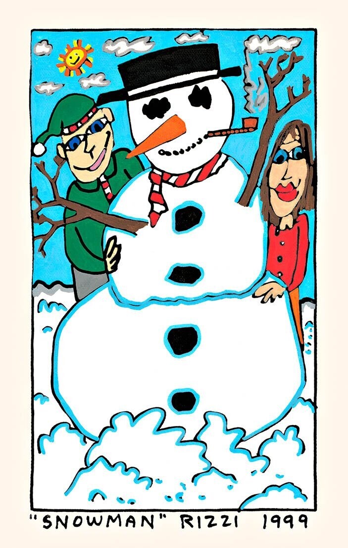 James Rizzi - SNOWMAN