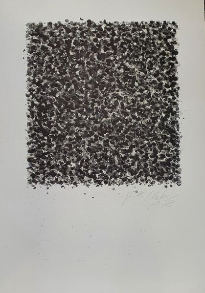Günther Uecker - ohne Titel
