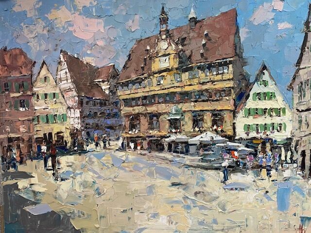 Frank Getty -  Tübinger Marktplatz