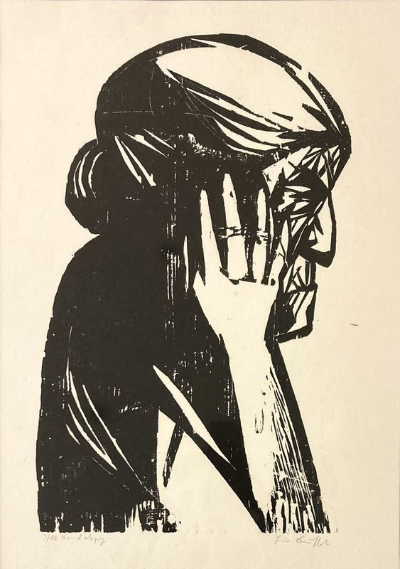 Heiner Bauschert - Alte Frau