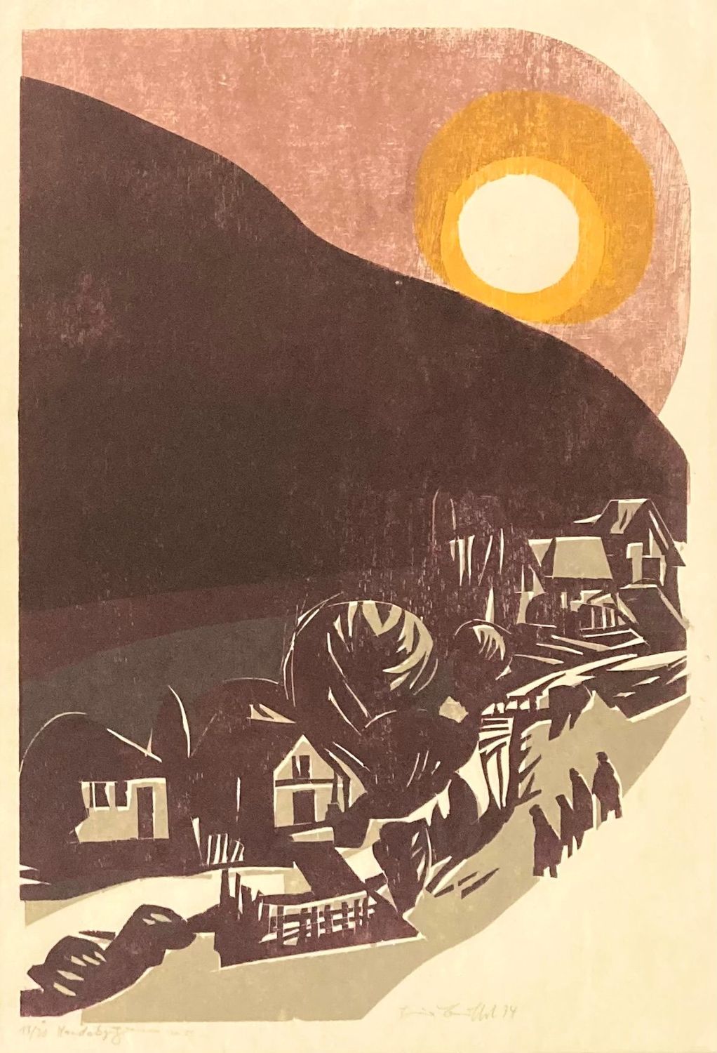 Heiner Bauschert - Gelbe Sonne