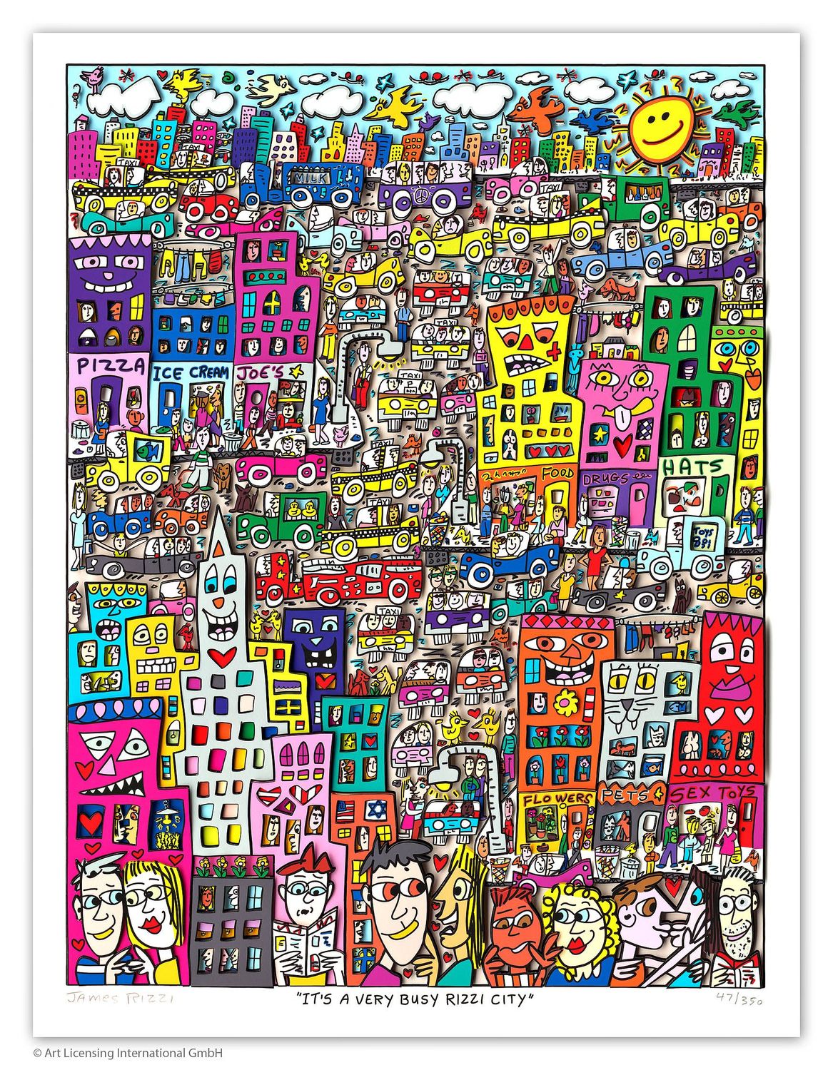 James Rizzi - It´s a very busy Rizzi city
