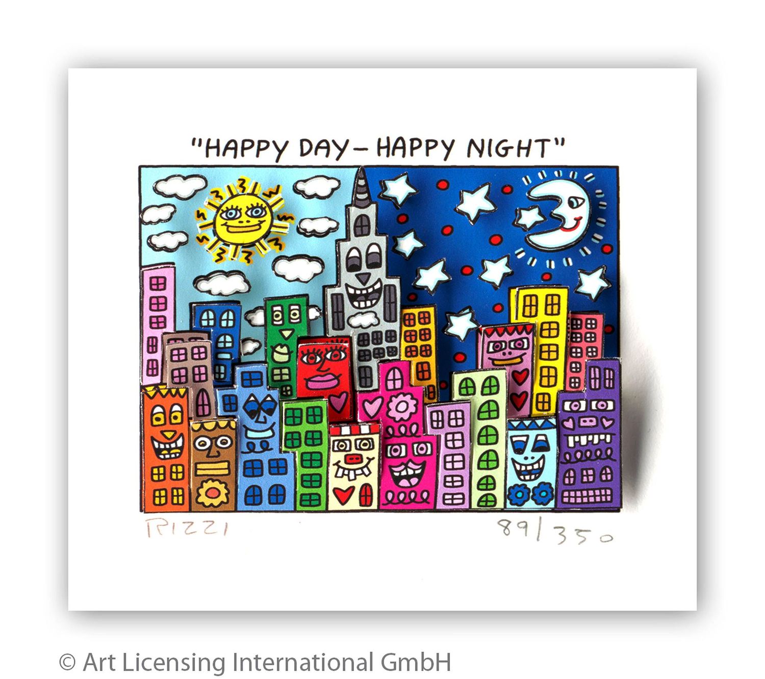 James Rizzi - Happy day-happy night