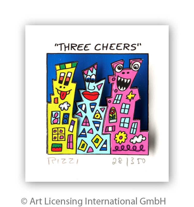 James Rizzi - Three cheers