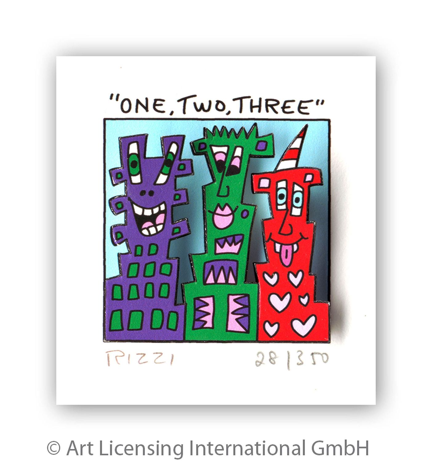 James Rizzi - One,two,three