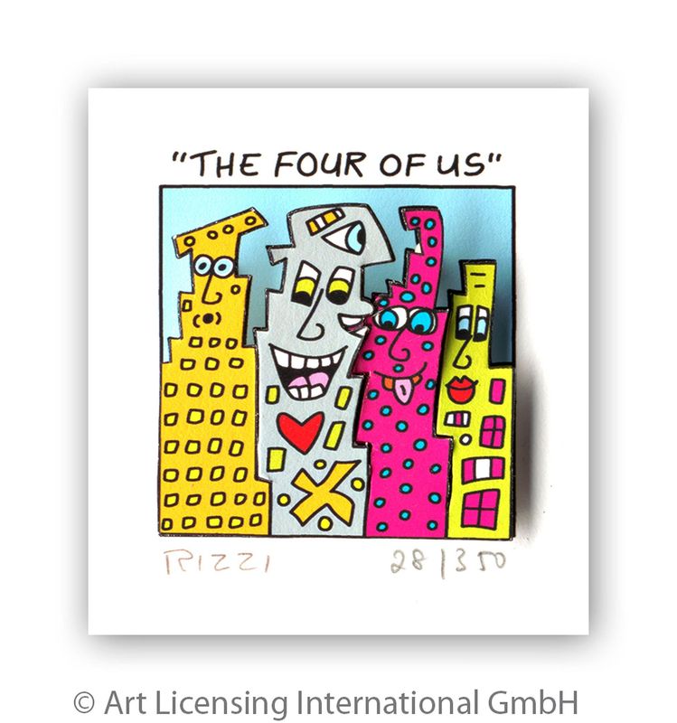 James Rizzi - The four of us