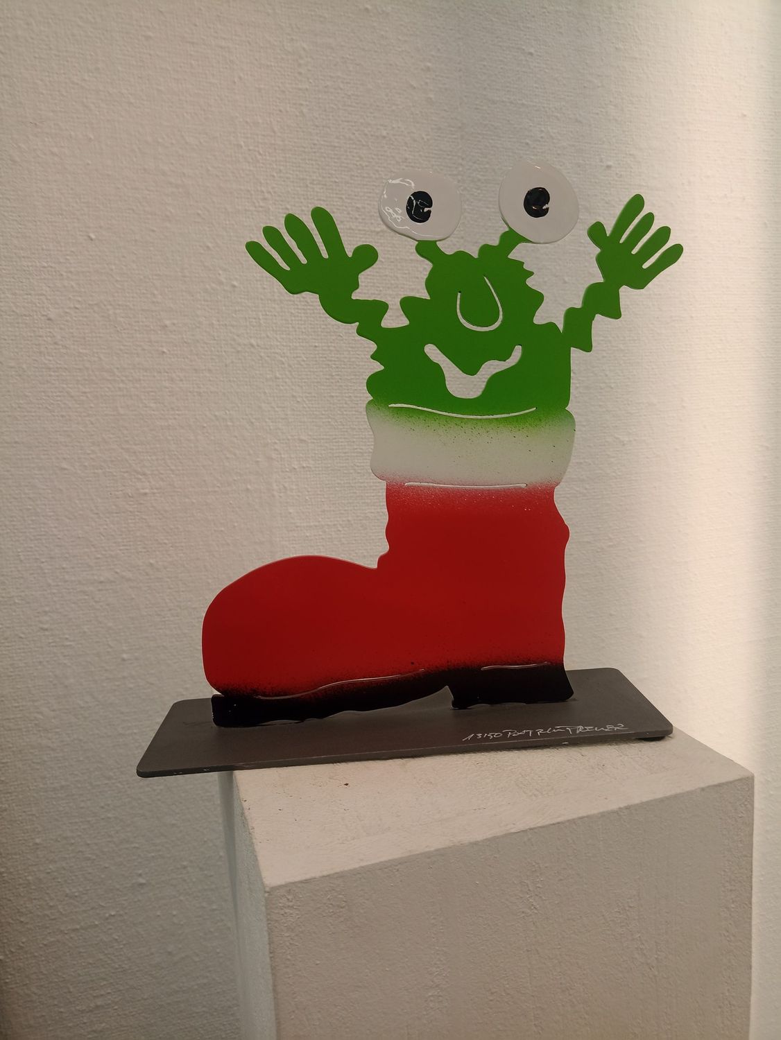 Patrick Preller - Nikolausstiefel  grün