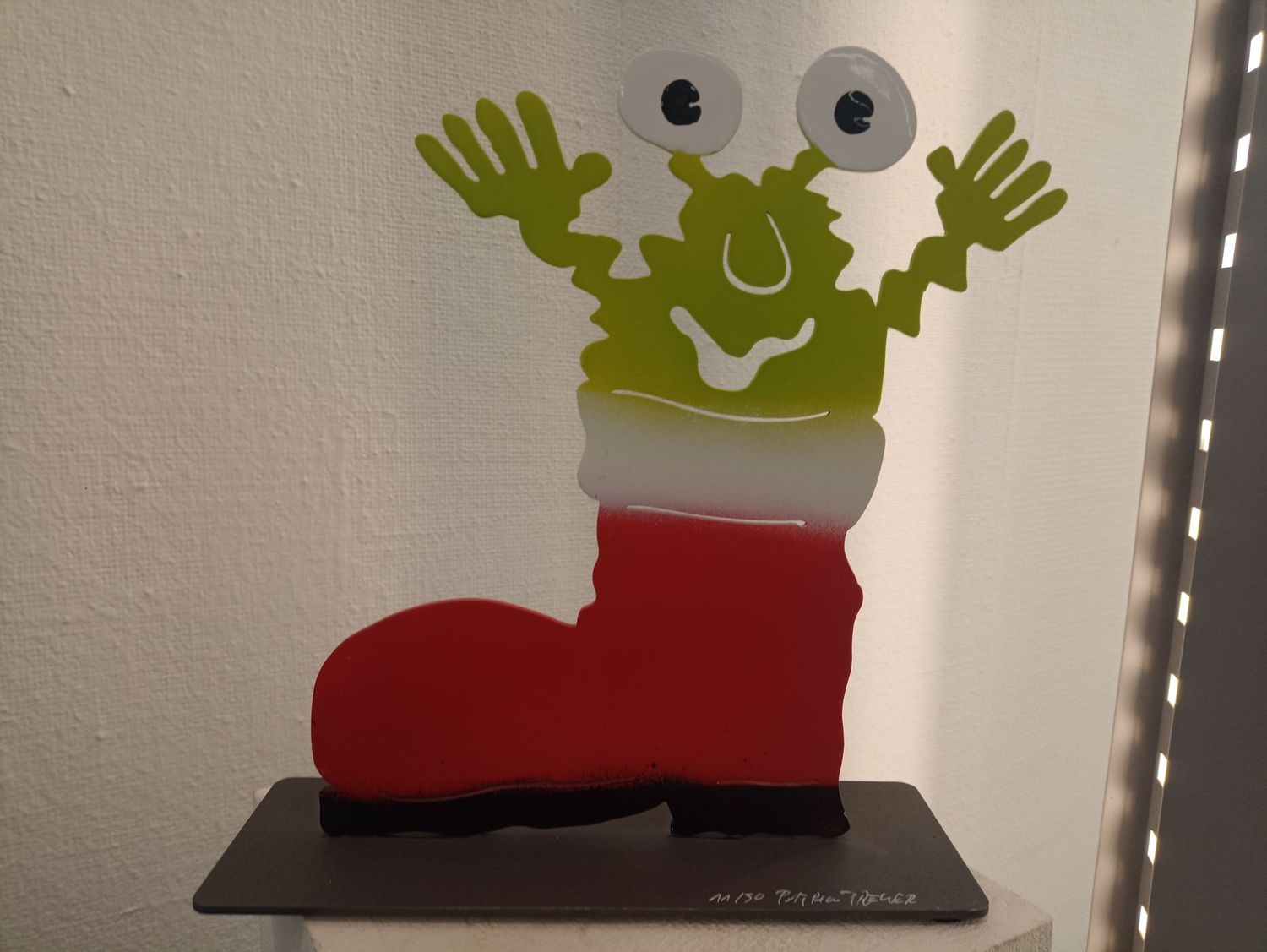 Patrick Preller - Nikolausstiefel hellgrün