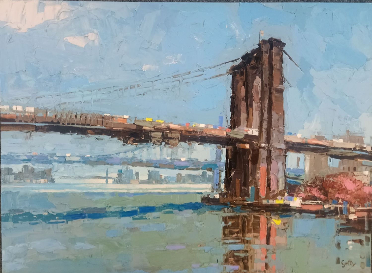 Frank Getty -  Brooklyn Bridge